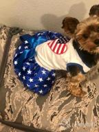 img 1 attached to Petitebella USA Heart Puppy Dog Dress Black Stripes Medium review by Joe Taniguchi