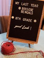 img 1 attached to 📝 Gelibo One Sided Letter Board: 750 Precut White & Gold Letters, Wall & Tabletop Display, Organizer Bag review by Flee Pannell