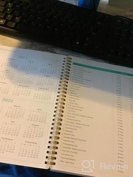 img 1 attached to Stay Organized With A 2023 Planner: Twin-Wire Binding, Thick Paper, And Weekly & Monthly Views From January To December - Ideal For Home, School, And Office review by Quinton Wonsley