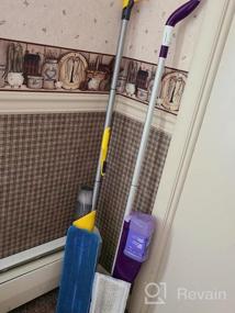img 6 attached to Efficient Cleaning Made Easy: Yocada Microfiber Spray Mop With 2 Washable Pads For All Floor Types