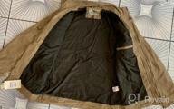 img 1 attached to Men'S Military Style Jacket With Casual Washed Cotton Finish By WenVen review by Bishop Terry
