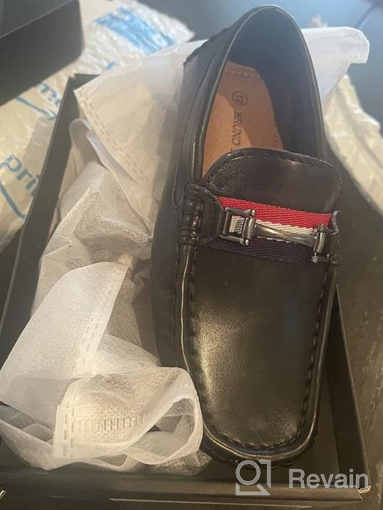 img 1 attached to 👞 Stylish and Durable Bruno Marc SBLS218K Boys' Loafer Slip Shoes – Perfect for Every Occasion! review by Quinton King