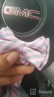 img 1 attached to 👔 Striped Woven Microfiber Pre Tied Bow Ties for Boys - Retreez Accessories review by Durward Carlson