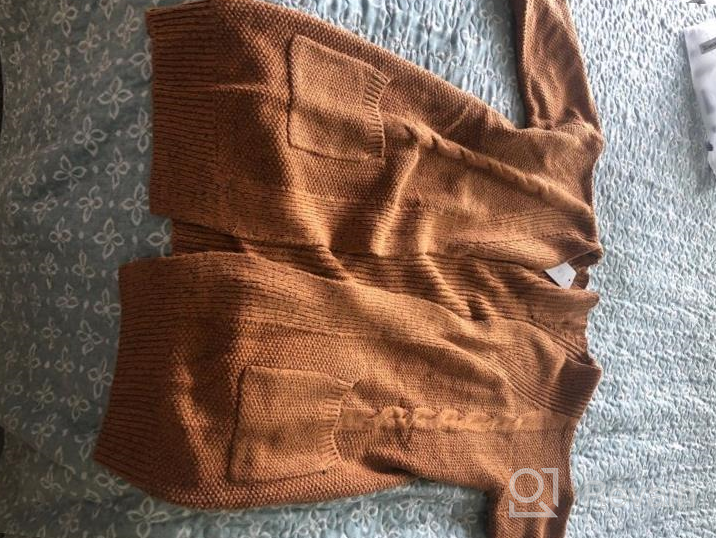 img 1 attached to Futurino Women'S Knit Cardigan - Stay Warm In Style With Chunky Open Front Outwear Covering Featuring Handy Pockets review by Emily Oakes