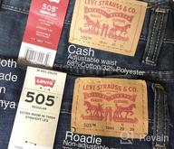 img 1 attached to Classic Levi's Boys' 505 👖 Regular Fit Jeans for Everyday Wear review by Julio Fernandez