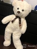 img 1 attached to 20-Inch Jumbo Plush Teddy Bear: Perfect Gift For Girls & Kids On Special Occasions review by Earl Ton
