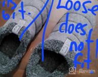 img 1 attached to Cozy Memory Foam House Shoes For Men With Quilt Knitted Design, Plush Fleece Lining, And Indoor-Outdoor Versatility - LongBay Slippers review by Michael Duman