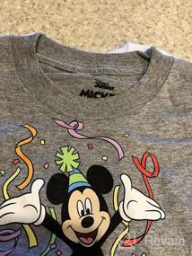 img 2 attached to Футболка Disney Birthday Graphic T-Shirt Heather для мальчиков