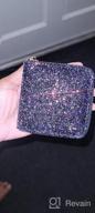 img 1 attached to Women'S Small Glitter Wallet With Key Ring - Coin Purse Pouches For Girls review by Kristi Davis