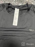 img 1 attached to Men'S UPF 50+ Quick Dry Compression Shirts: TSLA 1-3 Pack For Athletic Workouts & Water Sports review by Jason Vigen