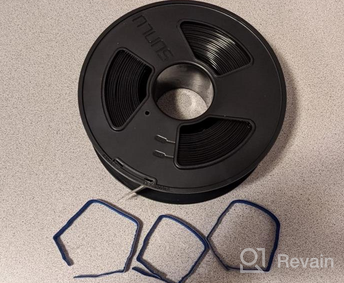 img 1 attached to 2KG PLA 3D Printer Filament Bundle - 1.75Mm Dimensional Accuracy +/- 0.02Mm, Reusable MasterSpool, Black+Grey review by Jerardo Yatnalkar