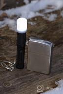 img 1 attached to Mini AAA Keychain Flashlight - Nitefox K3 With 150 Lumens And 3 Brightness Levels - Small, Waterproof Torch For EDC, Camping, Hiking, Dog Walking, Reading, Sleep, And Emergencies review by Henry Hunter