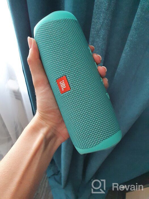 img 1 attached to JBL Flip 4 Teal: The Ultimate Waterproof Portable Bluetooth Speaker review by Ada Kolodziey ᠌