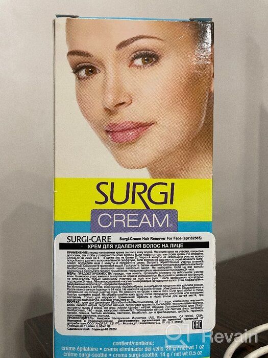 img 1 attached to 💆 3-Pack Surgi-Cream Hair Remover Extra Gentle Formula for Face - 1-Ounce Tubes review by Siu Young ᠌