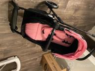 img 1 attached to 2-In-1 High Landscape Stroller & Reversible Bassinet Pram With Adjustable Canopy, Cup Holder, Storage Basket - INFANS (Grey) review by Steven Ross