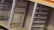 img 1 attached to Seville Classics UltraHD 12-Drawer Lockable Rolling Cabinet Workbench, 72" X 20" X 37.5", Granite Gray review by Brian Weese