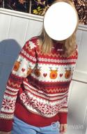 img 1 attached to Festive And Cozy: Miessial Women'S Christmas Knit Sweater review by Ronald Howlett