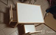 img 2 attached to 👧 IKEA Kids Table Set with 2 Chairs in White review by Mohd Taufik ᠌