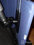 img 1 attached to Universal Tablet Holder Mount For Bike, Stroller, Treadmill, And Mic Stand - Compatible With IPad Pro/Air/Mini, Galaxy Tab, And More 4.7-13" Devices review by Braden Douville