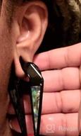 img 1 attached to KUBOOZ Ear Weights: The 👂 Ultimate Heavy Stretched Hangers and Tapers review by Kristi Erickson