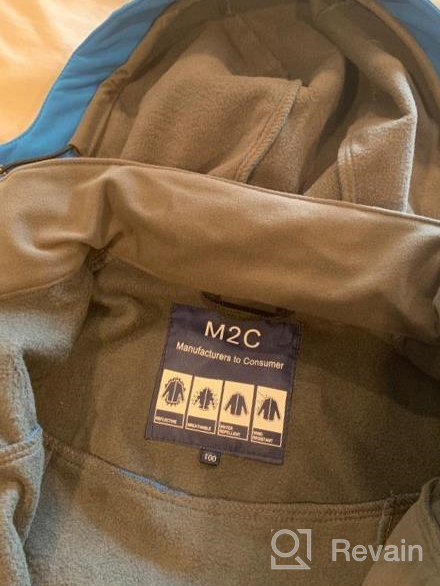 img 1 attached to 🧥 Waterproof Hooded Windbreaker Softshell for Boys - M2C Jackets & Coats review by Aaron Gonzales