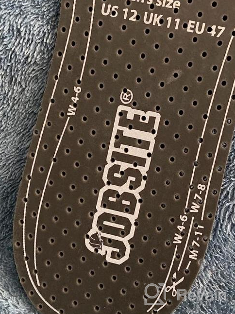 img 1 attached to Eliminate Foot Odor With Jobsite Odor Stop Insoles - Activated Charcoal - 2 Pairs review by Jon Louis