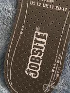 img 1 attached to Eliminate Foot Odor With Jobsite Odor Stop Insoles - Activated Charcoal - 2 Pairs review by Jon Louis