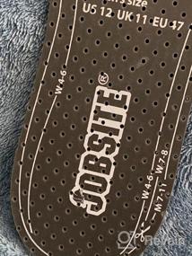 img 7 attached to Eliminate Foot Odor With Jobsite Odor Stop Insoles - Activated Charcoal - 2 Pairs