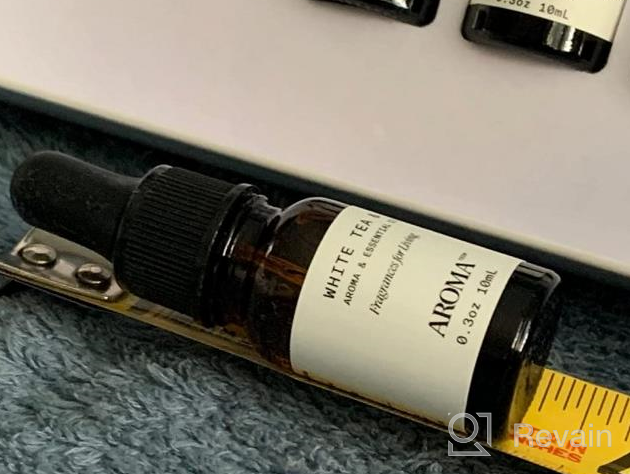 img 1 attached to AromaTech Gift Set Of 4 Aromatherapy Diffuser Oils - Love Affair, The Grand Ball, Champagne & Amber, And Oud & Rose - 10ML Each! review by Paul Zimmer