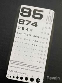img 5 attached to Pocket Eye Chart - Snellen & Rosenbaum 2-In-1 For Optimal Vision Testing