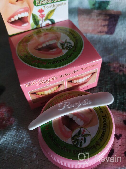 img 2 attached to 🌿 ISME Rasyan Herbal Clove Toothpaste, 25 g review by Aditya ᠌
