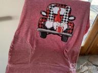 img 1 attached to Get Festive With Dresswel Womens Christmas Elk Print T Shirts And Plaid Graphic Sweatshirts review by Amanda Tiwari
