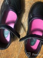 img 1 attached to Petalia Girls School Uniform Shoes: Stylish Flats for Girls' School Uniforms review by Preston Molden