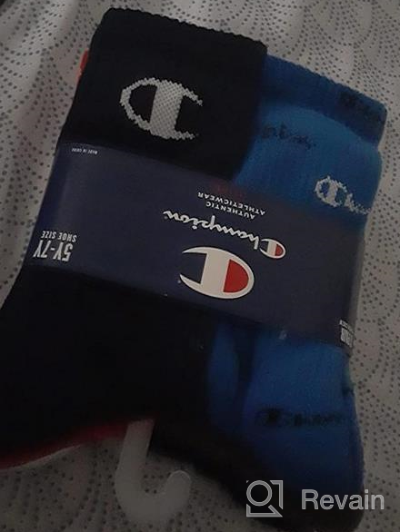 img 1 attached to Ultimate Comfort and 🧦 Style: Champion Kid's Sock Multipacks Unleashed! review by Kelz Dixon
