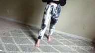 img 1 attached to 🔴 Romwe Tie Dye Joggers Sweatpants for Girls with Pockets – Sporty and Stylish review by Amy Smotherman