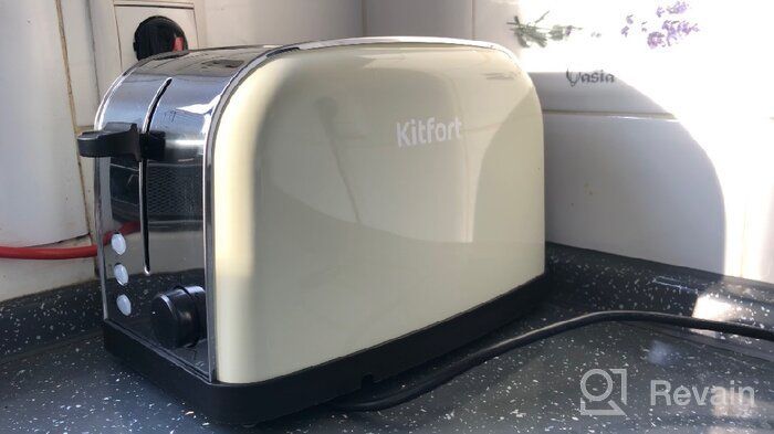 img 2 attached to Toaster Kitfort KT-2014-2, beige review by Agata Huas-Brodecka ᠌