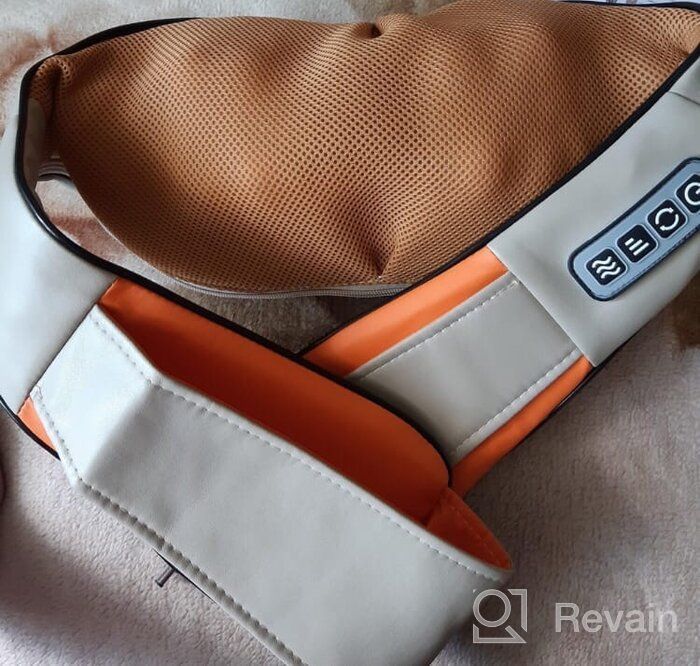 img 1 attached to Universal neck and shoulder massager Lunoo review by Celina Marciniaks ᠌