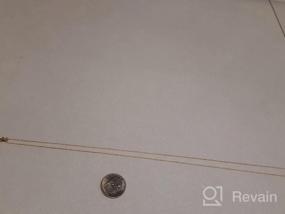 img 5 attached to 14K Желтоватый Золотой Ожерелье из Восточной Цепочки для женщин 0,7 мм, 0,9 мм, 1 мм, 1,3 мм или 1,5 мм Подвеска