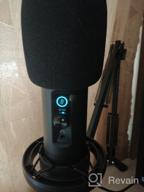 img 2 attached to Professional USB Microphone with Zero Latency Monitoring - MAONO AU-PM422: 192KHZ/24BIT Cardioid Condenser Mic with Touch Mute Button and Mic Gain Knob for Recording, Podcasting, Gaming, YouTube review by Agung Baraya ᠌