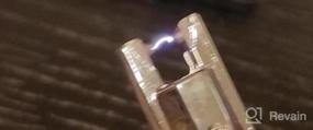 img 5 attached to RONXS электрическая зажигалка перезаряжаемые дуговые USB зажигалки для свечей - ветрозащитные беспламенные плазменные длинные зажигалки для кемпинга барбекю (серебро, 1)