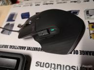 img 1 attached to 🖱️ Logitech MX Master Wireless Mouse: High-Precision Sensor, Easy-Switch up to 3 devices, Meteorite Black review by Guanyin Lin ᠌
