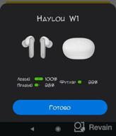 img 1 attached to Haylou W1 Earbuds QCC 3040 Flagship Chip: High-Fidelity Sound, Bluetooth 5.2, Wireless Eartips in White review by Firash Smark