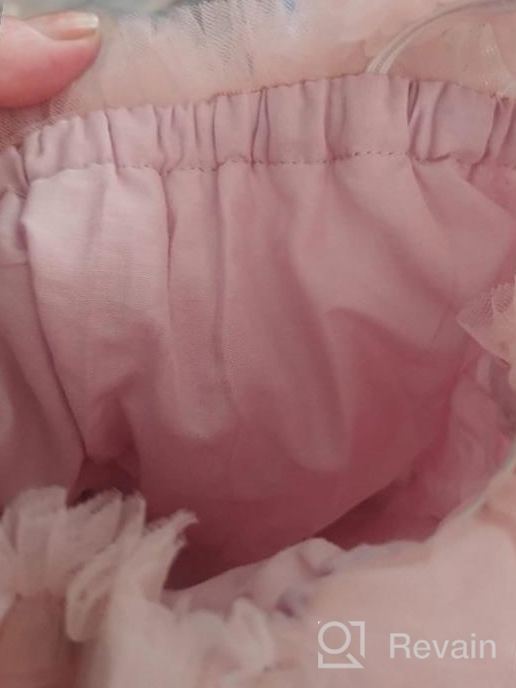 img 1 attached to Adorable Tutu Tulle Dresses With Headband For Baby And Toddler Girls' Celebrations review by Sam Hawj