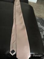 img 1 attached to Classic Style: TieMart'S Solid Color Standard Length Necktie For Men review by Bryan Sperling