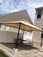 img 1 attached to YOLENY 10X12 FT Outdoor Gazebo With Steel Frame, Vented Soft Top For Backyard, Patio, Party, And Events In Beige Color review by Cashout Harden
