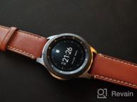 img 1 attached to 📱 Renewed Samsung Galaxy Watch (42mm) Smartwatch (Bluetooth) Compatible with Android/iOS - SM-R810 International Version - No Warranty, Rose Gold Color review by Xander Kio Zion ᠌
