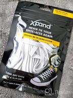 img 1 attached to Say Goodbye To Tying Laces With Xpand'S Elastic Shoelace System - Perfect For Adults And Kids! review by Abdulkarim Sugge