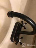 img 1 attached to Upgrade Your Bathroom With UFaucet'S Elegant Black 2-Handle Centerset Sink Faucet: Easy To Install And Made With Stainless Steel review by John Faxon