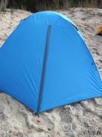 img 1 attached to BISINNA Lightweight 2-Person Camping Tent: Waterproof, Windproof, And Easy To Set Up For Outdoor Adventures review by Jeff Islam