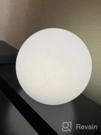 img 1 attached to LOFTEK Rechargeable Pool Light Ball: 20-Inch Waterproof RGB LED Ball With Remote Control For Nursery, Garden And Pool. 16 Color Options For Perfect Mood Lighting And Decoration. review by Sean Young